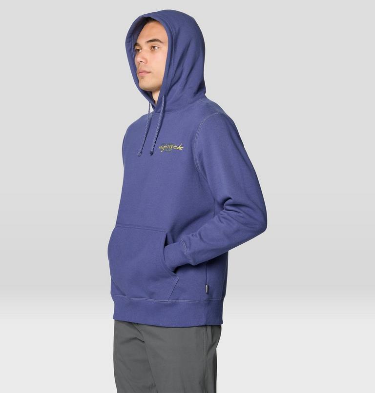 Men's High Alt Pullover Crew, Color: Lapis Dusk, image 4