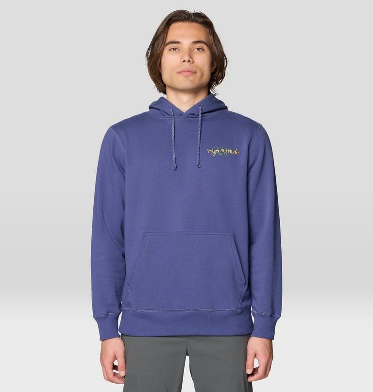 Men's High Alt Pullover Crew, Color: Lapis Dusk, image 1
