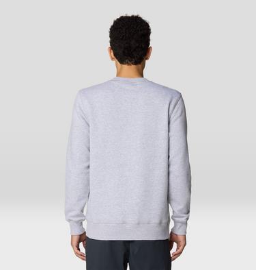 Men's Mountain Sunset Pullover Crew, Color: Hardwear Grey Heather, image 10