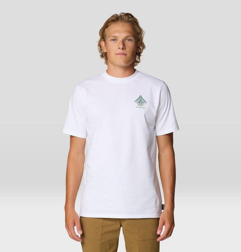 Men's Journey Short Sleeve, Color: White, image 1