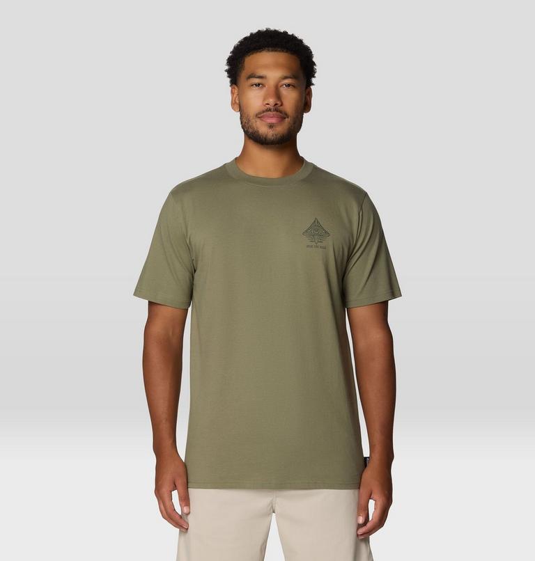 Men's Journey Short Sleeve, Color: Mission Olive, image 1