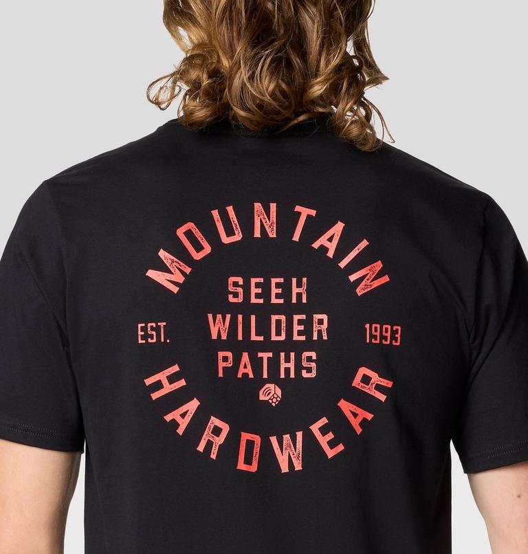 Men's MHW Circle Short Sleeve, Color: Black, image 6