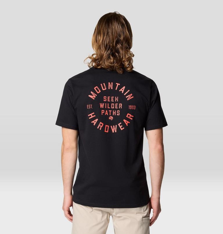 Men's MHW Circle Short Sleeve, Color: Black, image 3