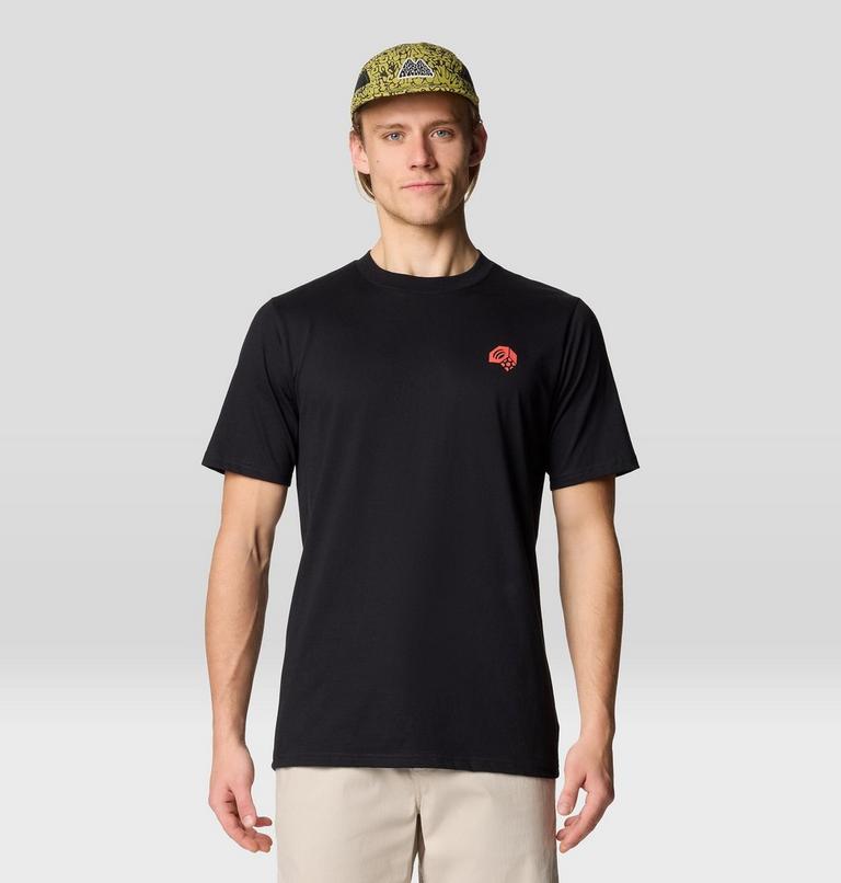 Men's MHW Circle Short Sleeve, Color: Black, image 1
