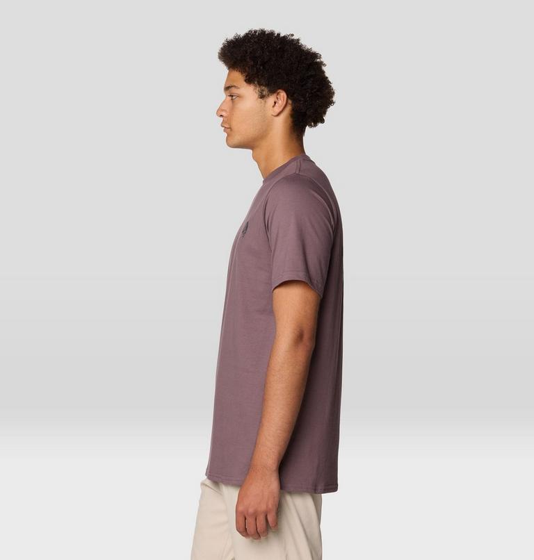 Men's MHW Circle Short Sleeve, Color: Warm Ash, image 3