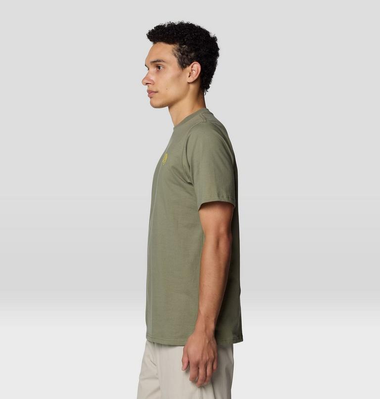 Men's MHW Circle Short Sleeve, Color: Mission Olive, image 4