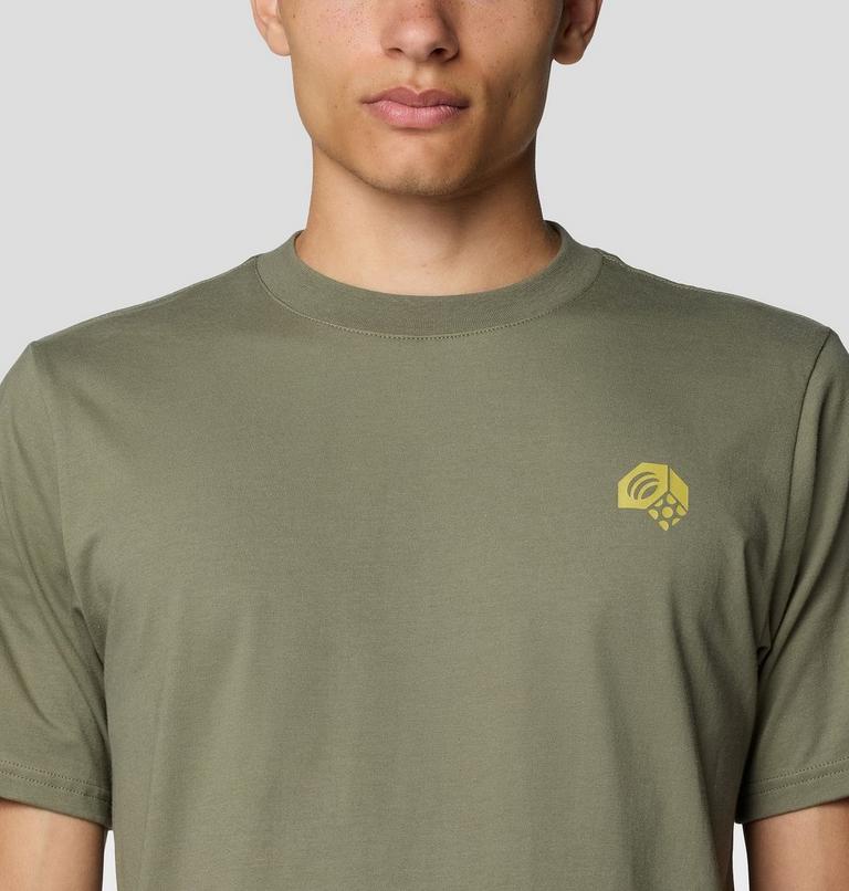Men's MHW Circle Short Sleeve, Color: Mission Olive, image 5