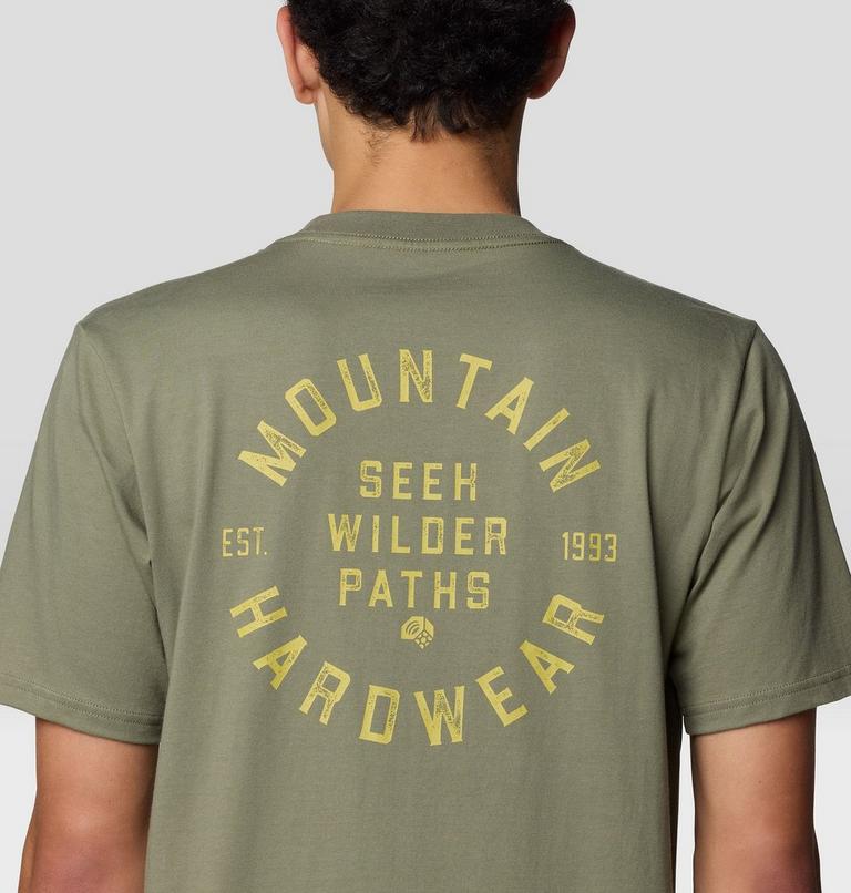 Men's MHW Circle Short Sleeve, Color: Mission Olive, image 6