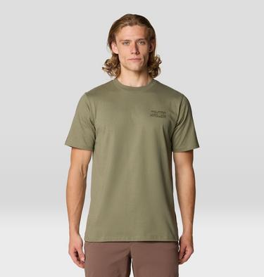 Men's Sun Friend Short Sleeve, Color: Mission Olive, image 5
