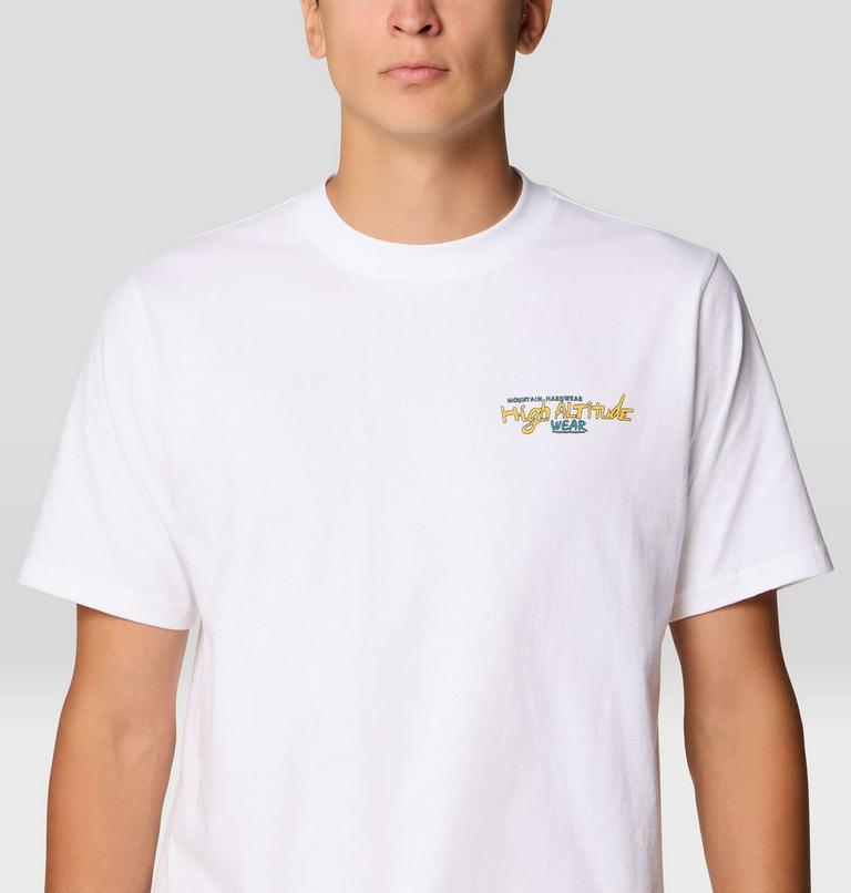 Men's High Altitude Short Sleeve, Color: White, image 5
