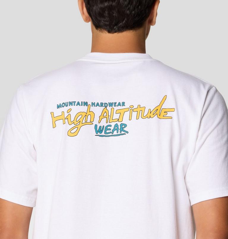 Men's High Altitude Short Sleeve, Color: White, image 6