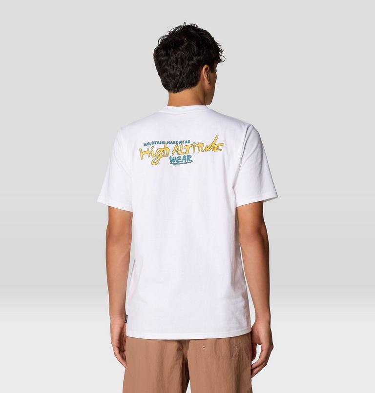 Men's High Altitude Short Sleeve, Color: White, image 3