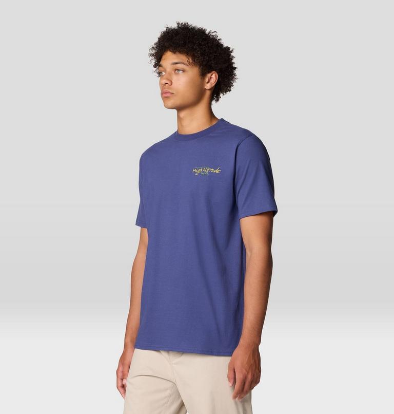 Men's High Altitude Short Sleeve, Color: Lapis Dusk, image 7