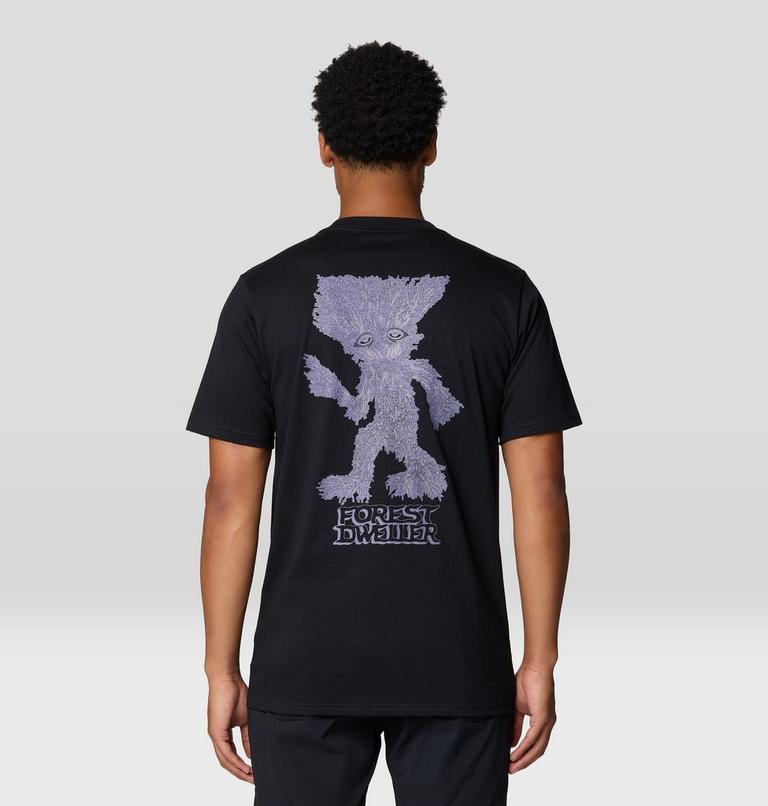 Men's Forest Dweller Short Sleeve, Color: Black, image 3