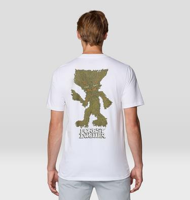 Men's Forest Dweller Short Sleeve, Color: White, image 3