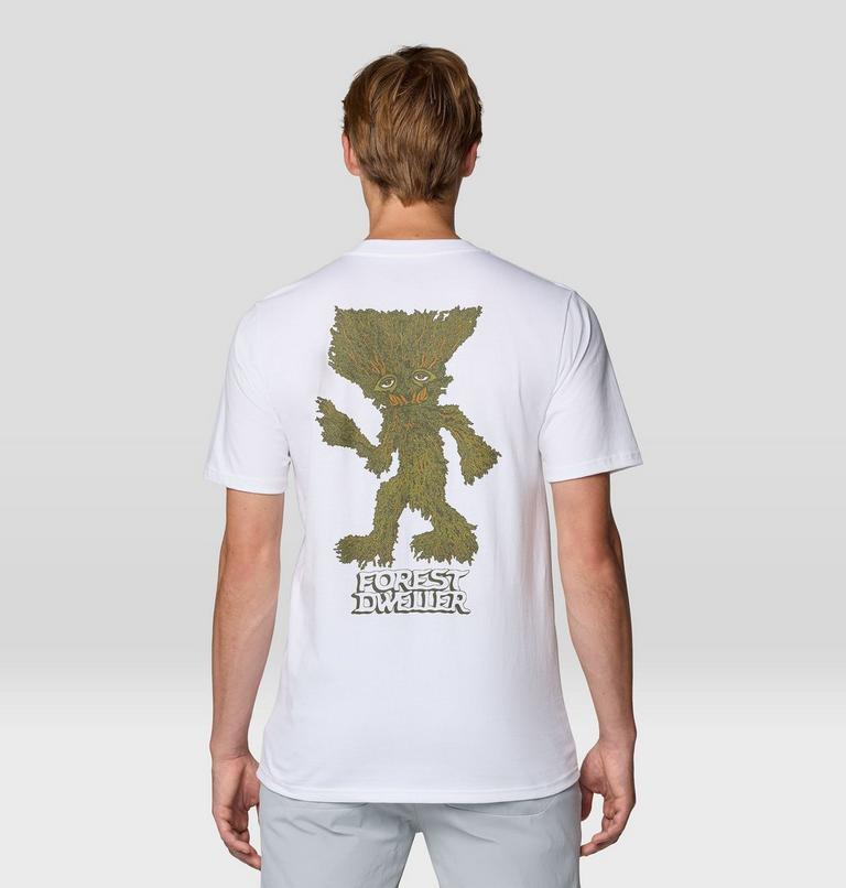 Men's Forest Dweller Short Sleeve, Color: White, image 3