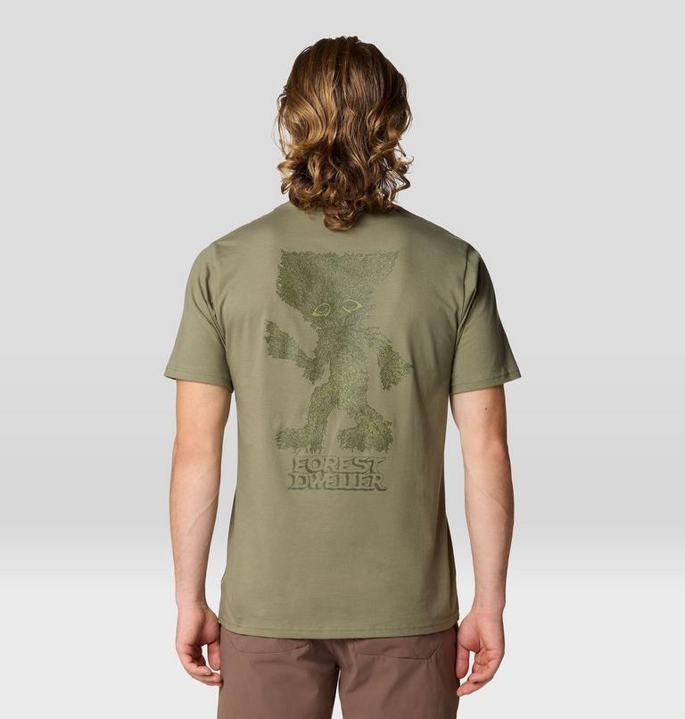 Men's Forest Dweller Short Sleeve, Color: Mission Olive, image 3