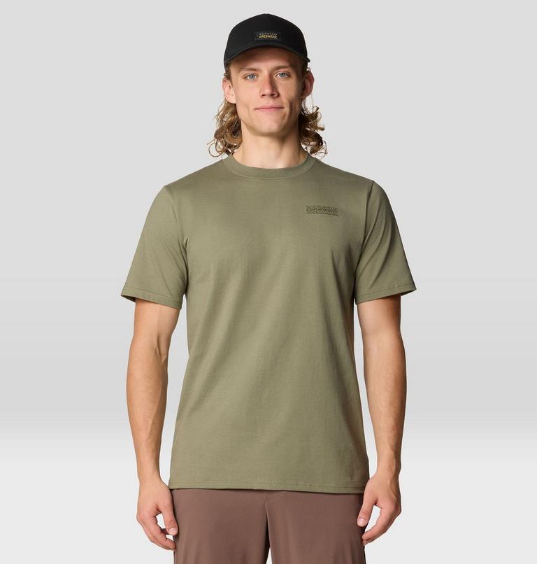 Men's Forest Dweller Short Sleeve, Color: Mission Olive, image 2