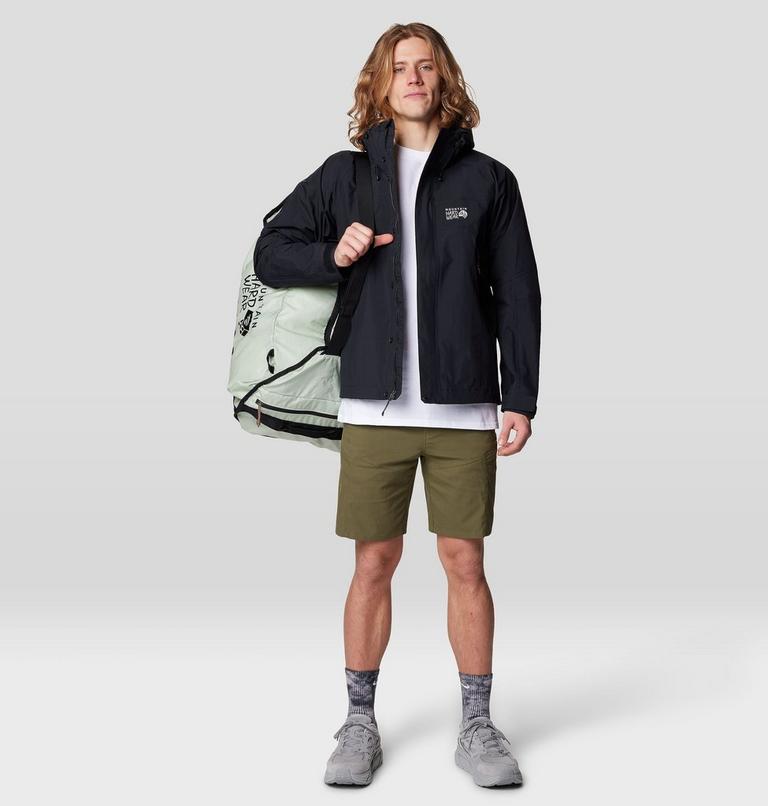 Men's Mountain Sunset Short Sleeve, Color: White, image 2