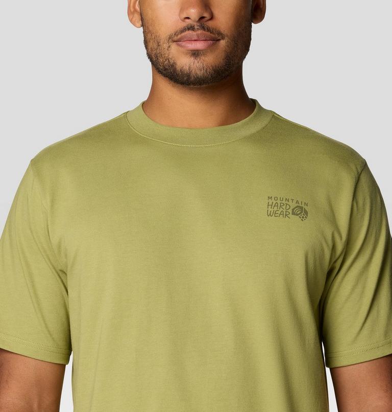 Men's Mountain Sunset Short Sleeve, Color: Fatigue Green, image 5