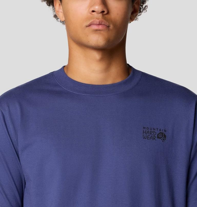 Men's Mountain Sunset Short Sleeve, Color: Lapis Dusk, image 6