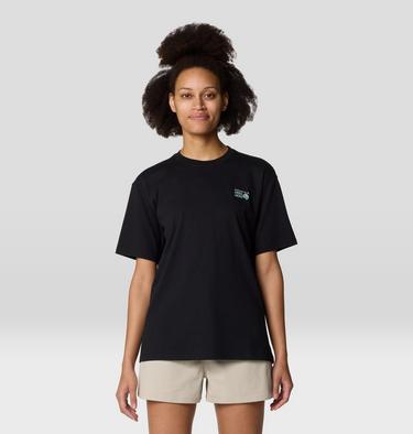 Women's MHW Circle Boxy Short Sleeve, Color: Black, image 5