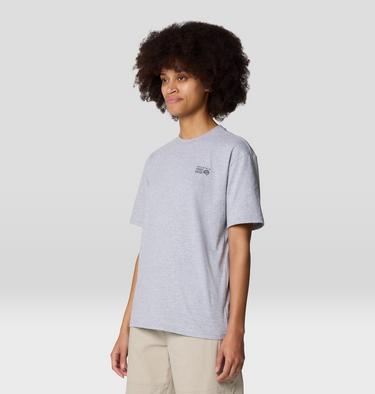 Women's MHW Circle Boxy Short Sleeve, Color: Hardwear Grey Heather, image 15