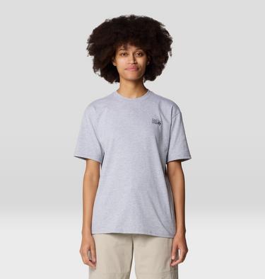Women's MHW Circle Boxy Short Sleeve, Color: Hardwear Grey Heather, image 13