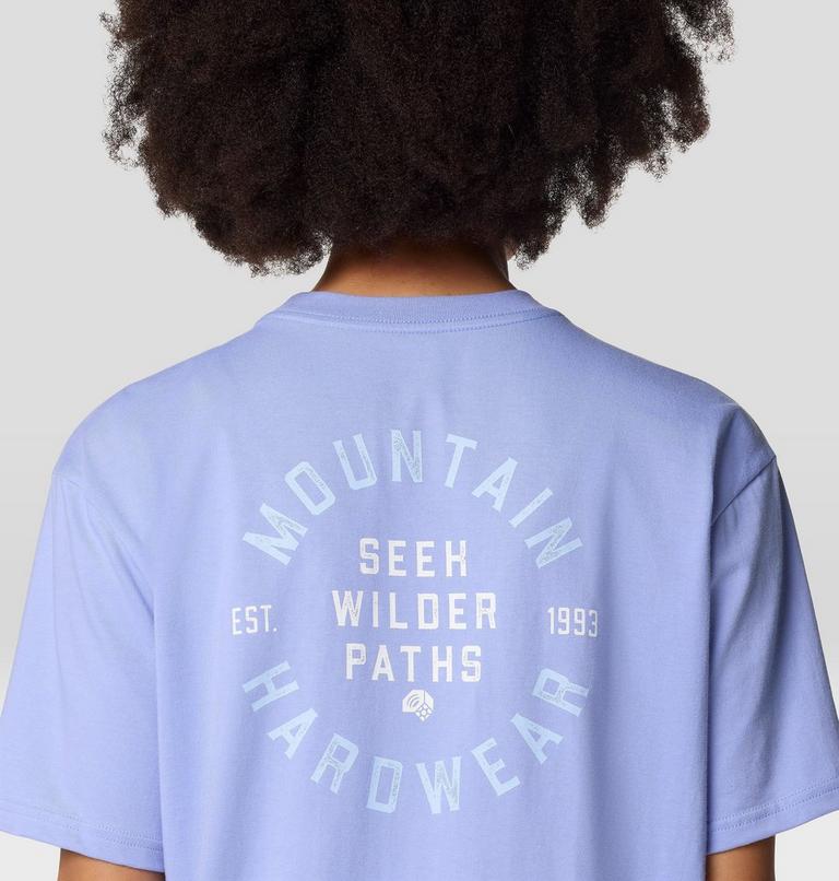 Women's MHW Circle Boxy Short Sleeve, Color: Light Illusion, image 5