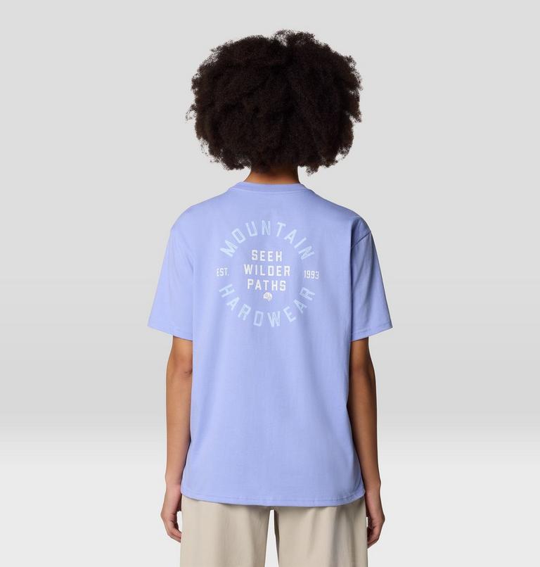 Women's MHW Circle Boxy Short Sleeve, Color: Light Illusion, image 2