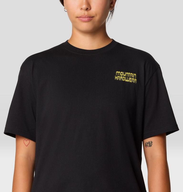 Women's Sun Friend Boxy Short Sleeve, Color: Black, image 5