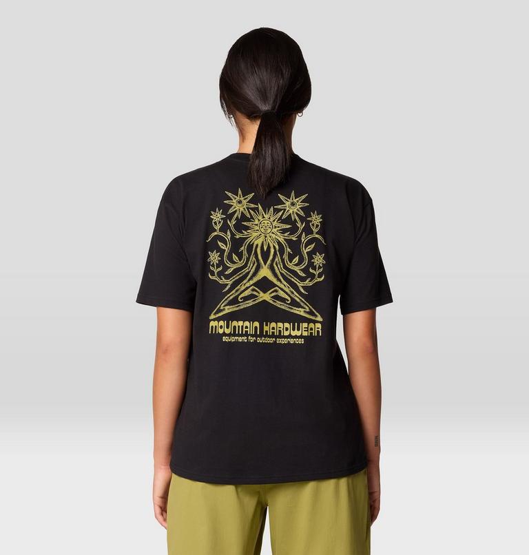 Women's Sun Friend Boxy Short Sleeve, Color: Black, image 3