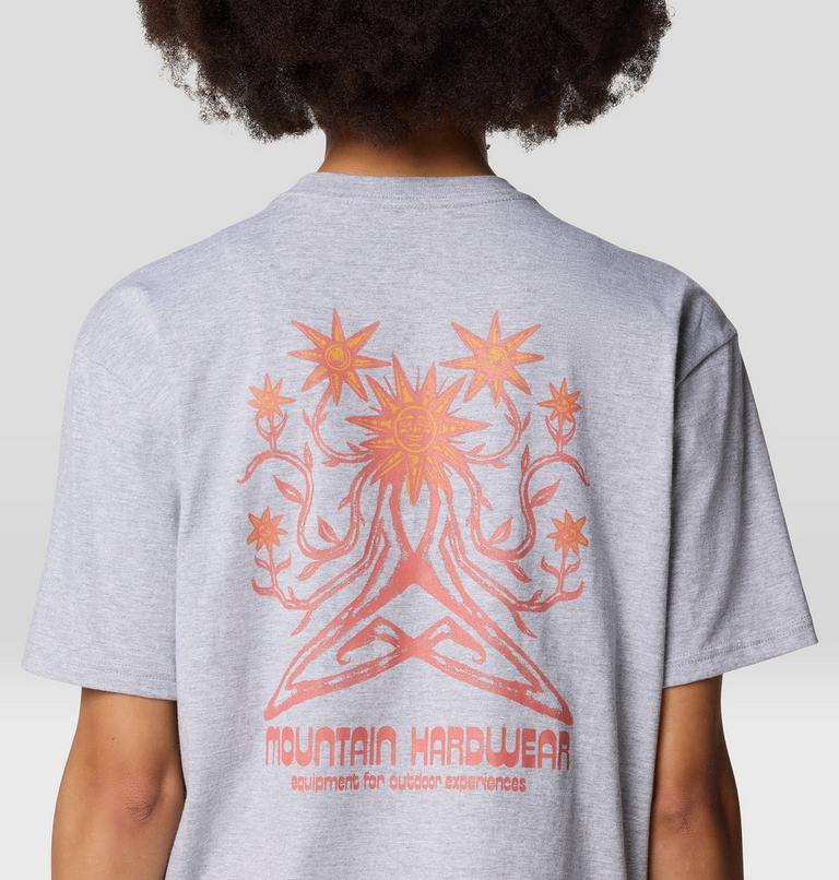 Women's Sun Friend Boxy Short Sleeve, Color: Hardwear Grey Heather, image 6