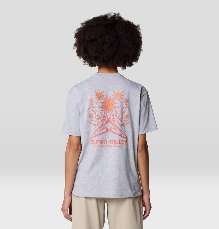 Women's Sun Friend Boxy Short Sleeve, Color: Hardwear Grey Heather, image 3