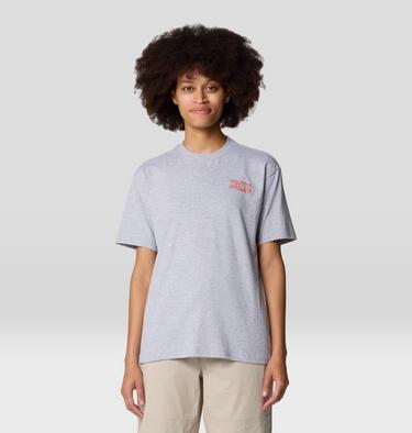Women's Sun Friend Boxy Short Sleeve, Color: Hardwear Grey Heather, image 9