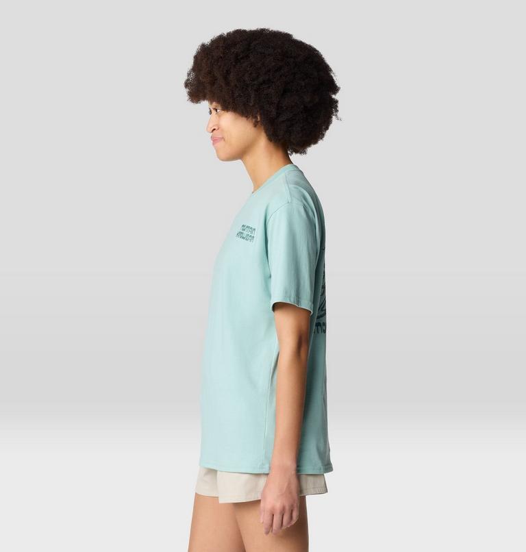 Women's Sun Friend Boxy Short Sleeve, Color: Mineral Spring, image 3