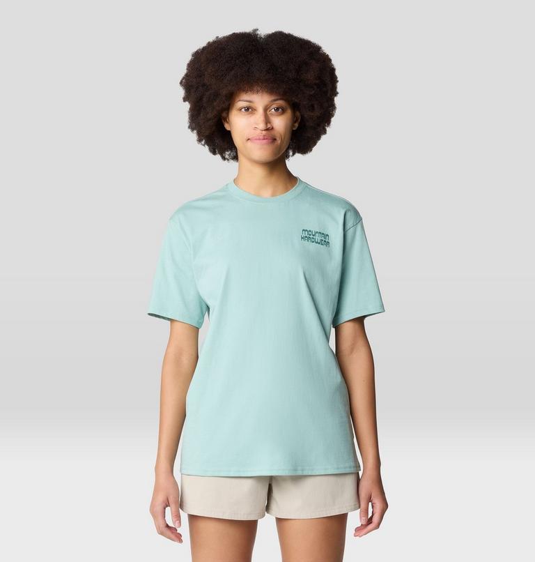 Women's Sun Friend Boxy Short Sleeve, Color: Mineral Spring, image 1