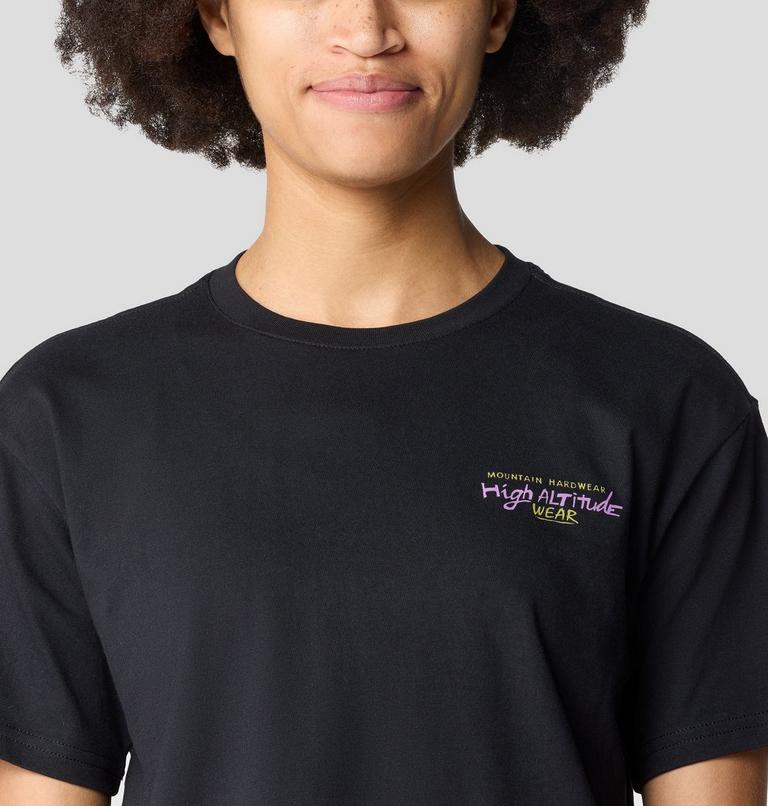 Women's High Altitude Boxy Crop Short Sleeve, Color: Black, image 5