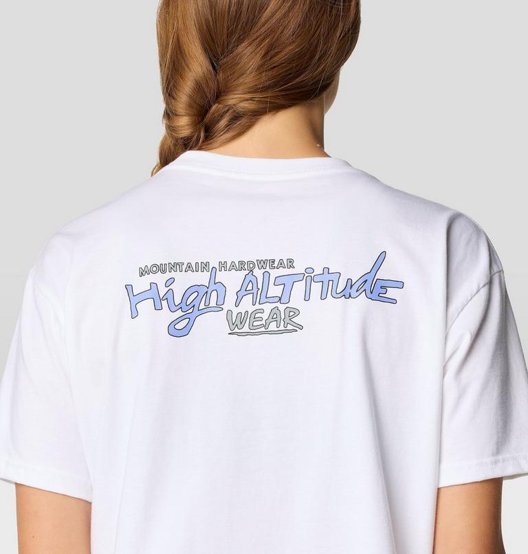 Women's High Altitude Boxy Crop Short Sleeve, Color: White, image 6