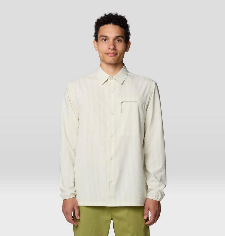 Men's Sunshadow Long Sleeve, Color: Stone, image 1