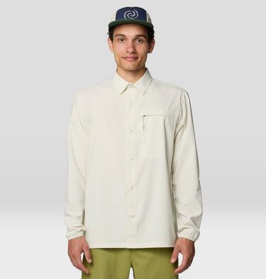 Men's Sunshadow Long Sleeve, Color: Stone, image 6