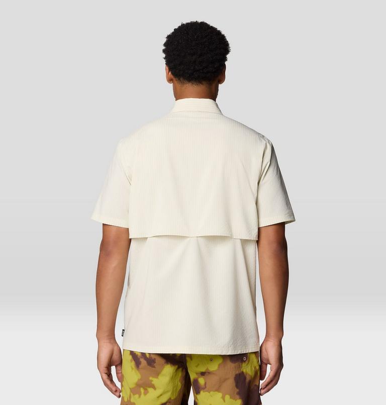 Men's Sunshadow Short Sleeve, Color: Stone, image 3