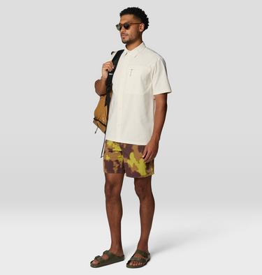 Men's Sunshadow Short Sleeve, Color: Stone, image 14