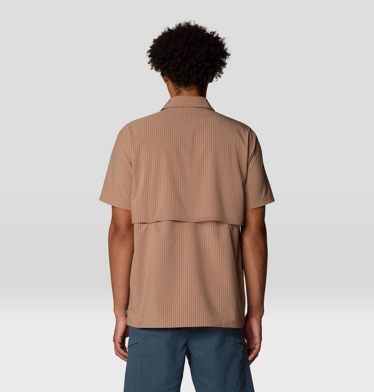 Men's Sunshadow Short Sleeve, Color: New Clay, image 3