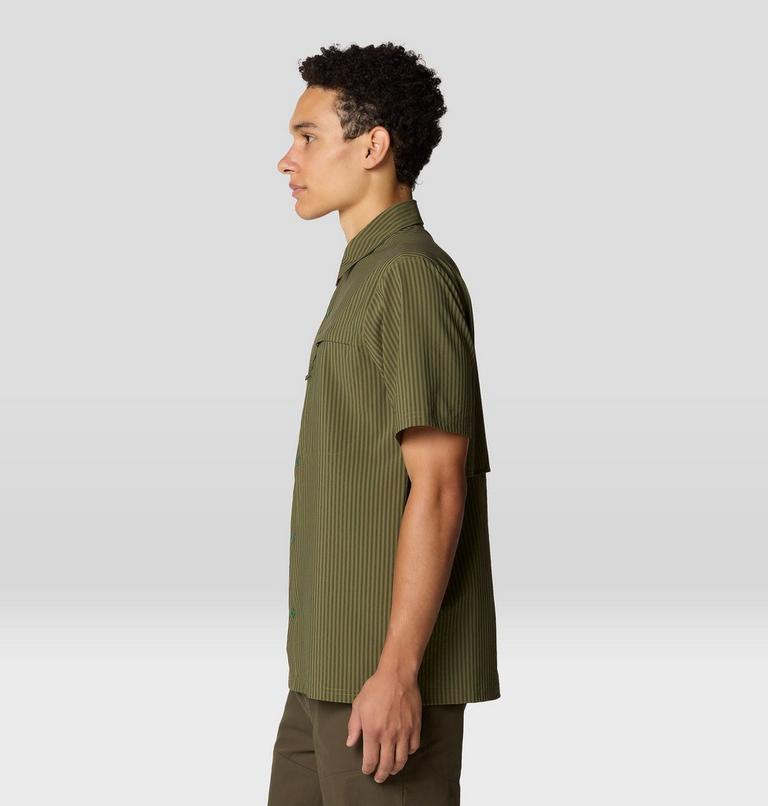 Men's Sunshadow Short Sleeve, Color: Combat Green, image 4