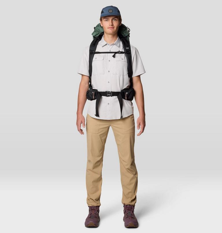 Men's Traxion Trail Pant, Color: Moab Tan, image 2