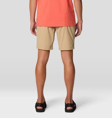 Men's Traxion Trail Short, Color: Moab Tan, image 4