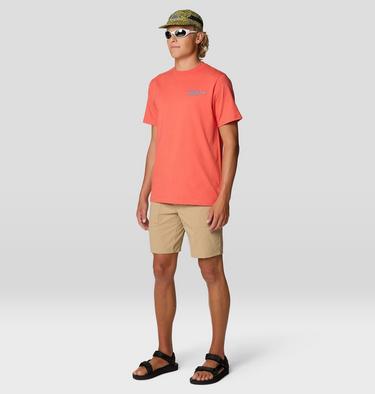 Men's Traxion Trail Short, Color: Moab Tan, image 2