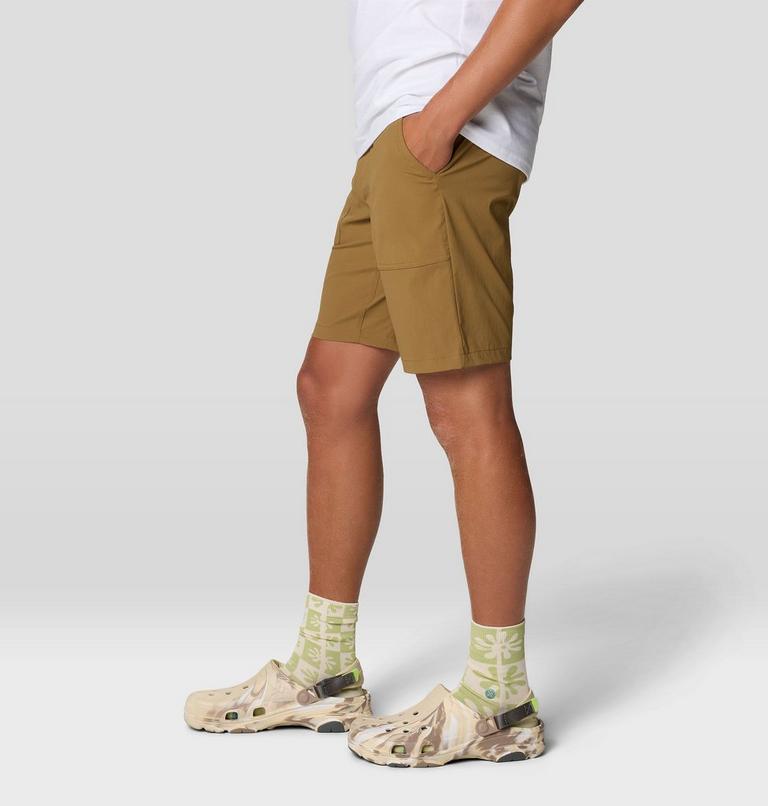 Men's Traxion Trail Short, Color: Corozo Nut, image 5