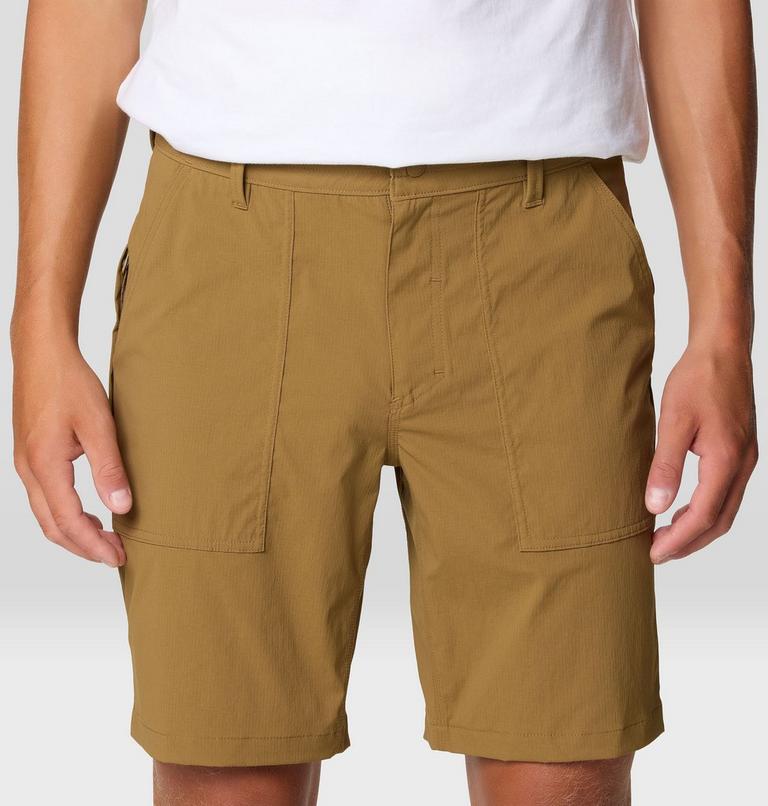 Men's Traxion Trail Short, Color: Corozo Nut, image 6